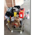 Diesel engine portable fire fighting pump